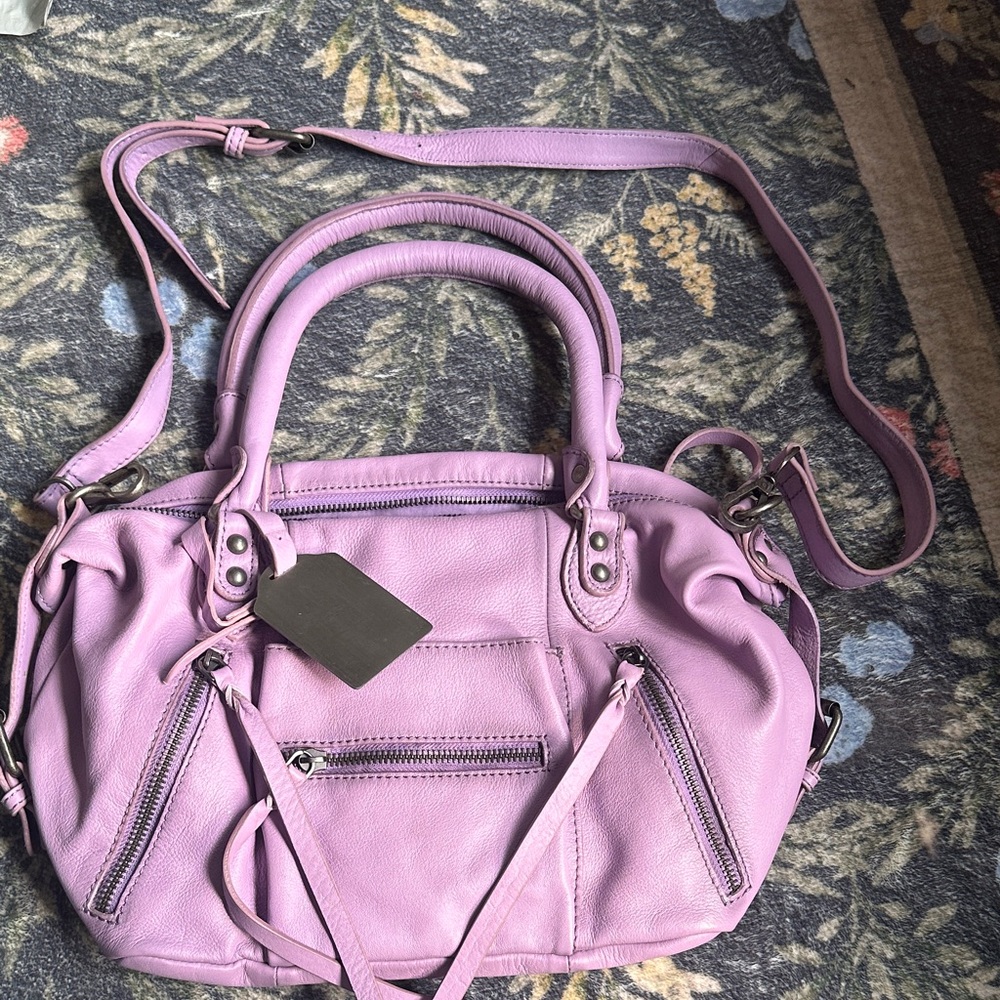 Baby Emerson in lilac